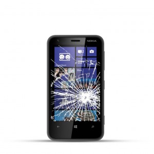 Nokia Lumia 620 Reparatur LCD Dispay Touchscreen Glas
