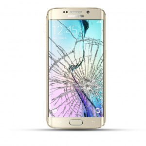 Samsung Galaxy S6 Edge Plus Reparatur Display Touchscreen gold