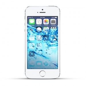 Apple iPhone 5s Reparatur Wasserschaden Behandlung White