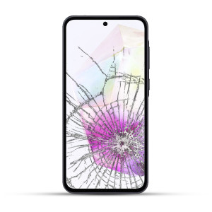 Samsung Galaxy A35 Reparatur LCD Display Touchscreen Glas weiß